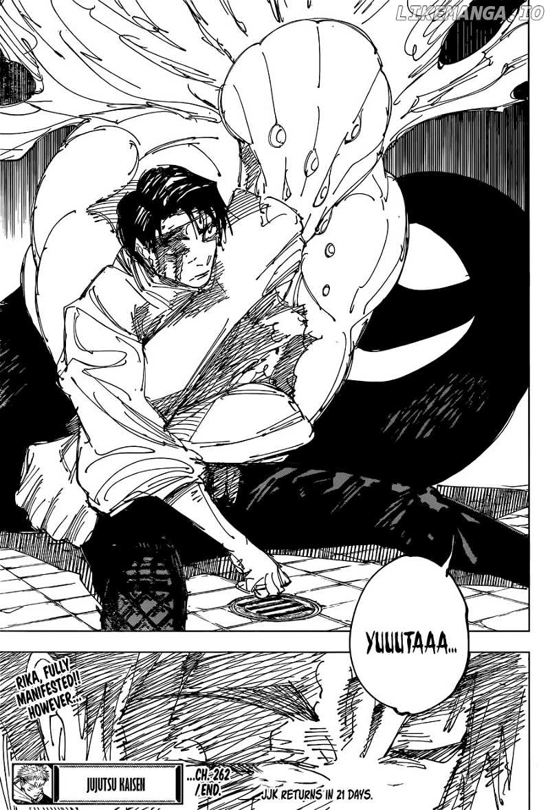 Jujutsu Kaisen Chapter 262 image 9